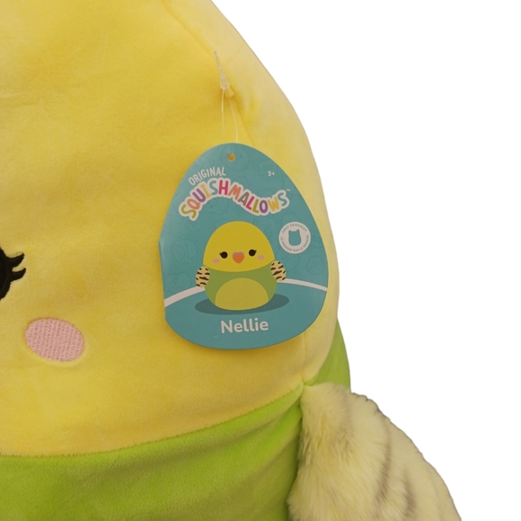 NWT First to Market Nellie the Parakeet Squishmallows 16" - Picture 2 of 6